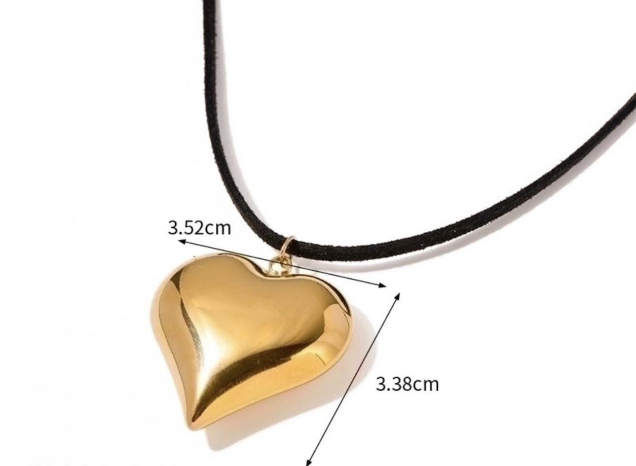 Necklace-Bella's Big Heart Necklace