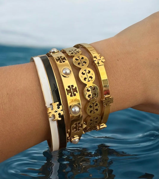 Gold Plated Bangles-8 Different Options