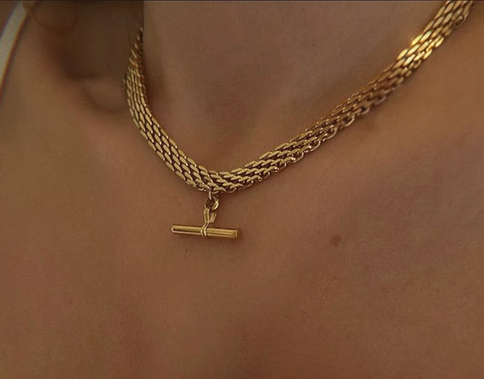 Necklaces-Tina's Gold Plated Chain