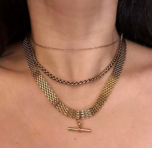 Necklaces-Tina's Gold Plated Chain