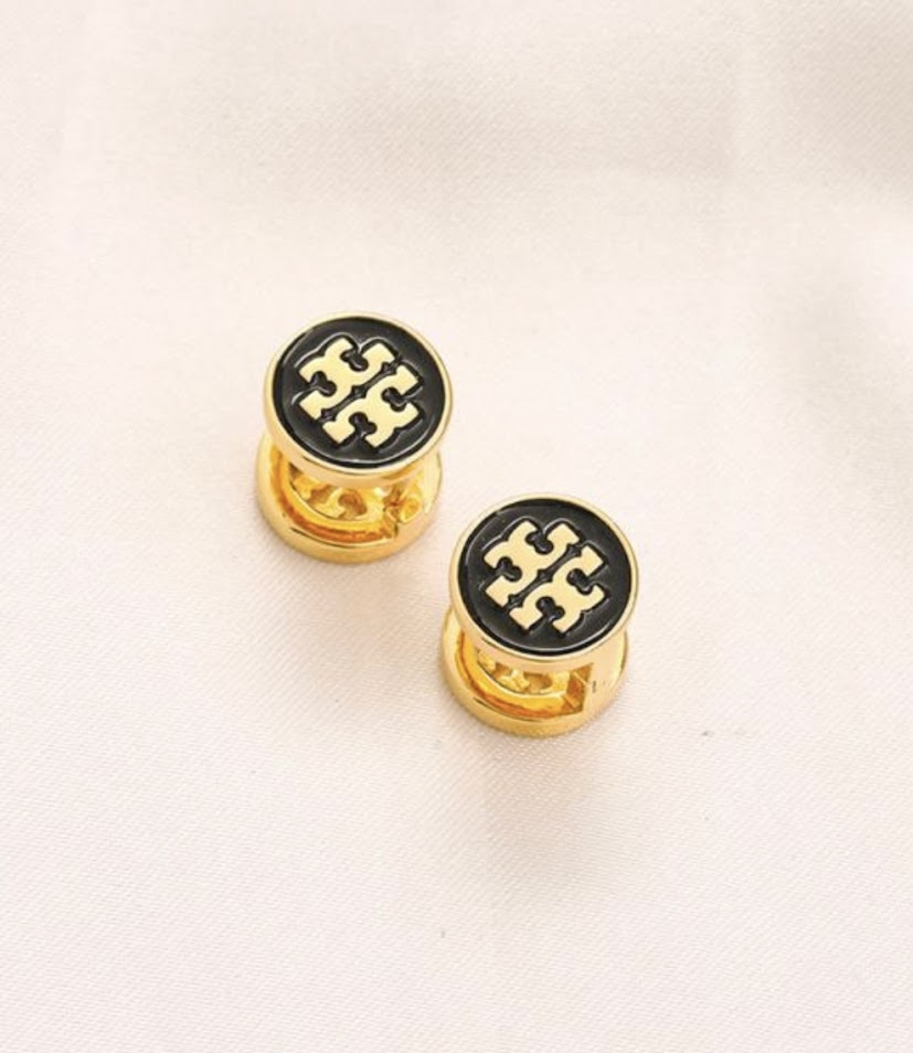 Earrings with zircon stones-4 different colors