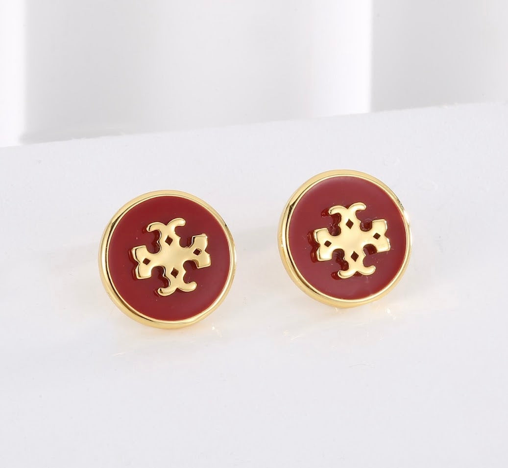 Stud Earrings-4 Different Colors