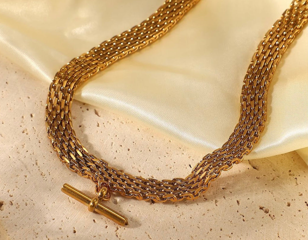 Necklaces-Tina's Gold Plated Chain