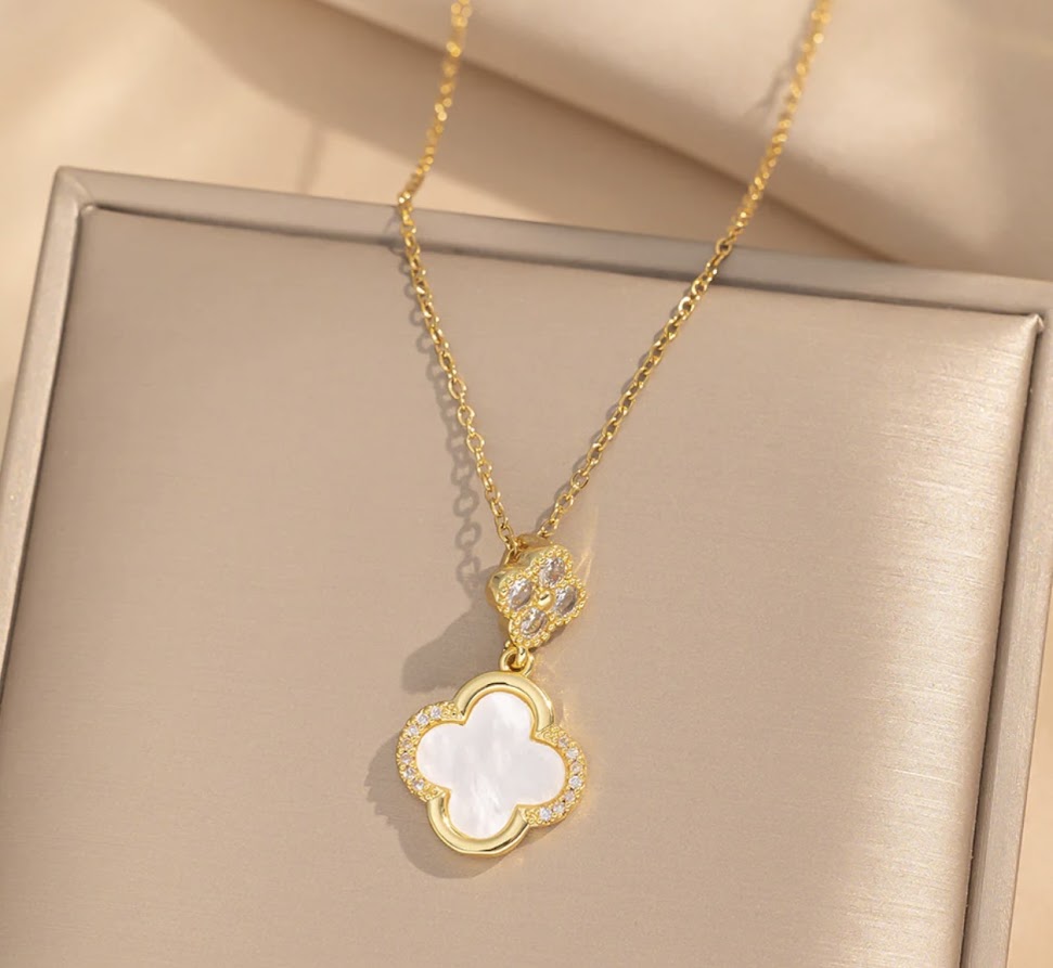 Clover Collection-Necklace and Earrings Set