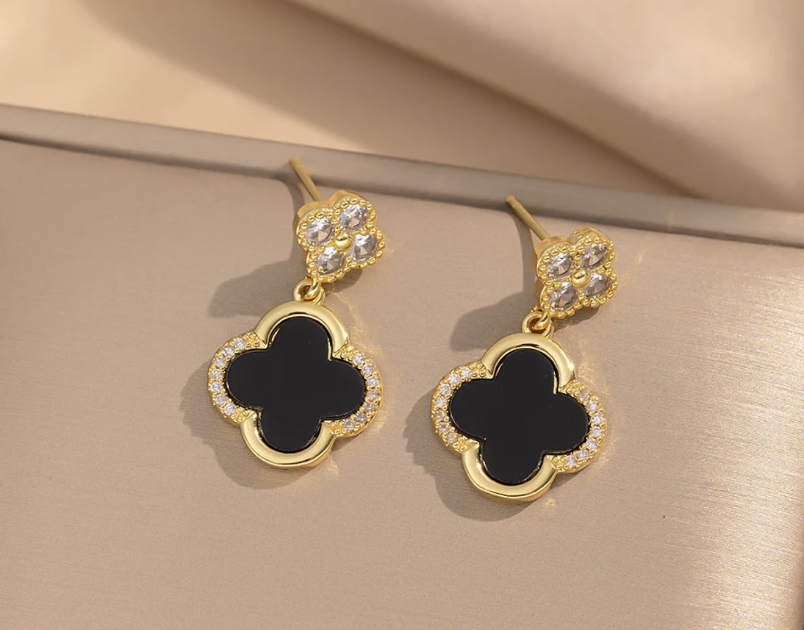 Clover Collection-Necklace and Earrings Set