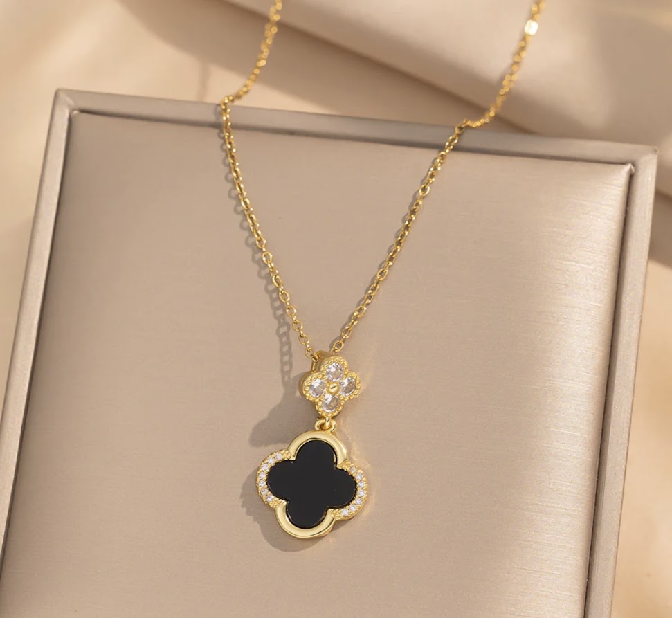 Clover Collection-Necklace and Earrings Set