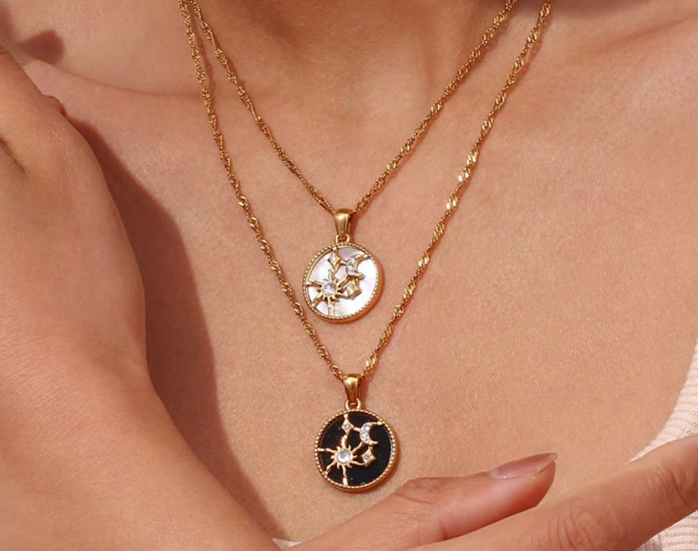 Necklaces-Ashley's Sun & Moon