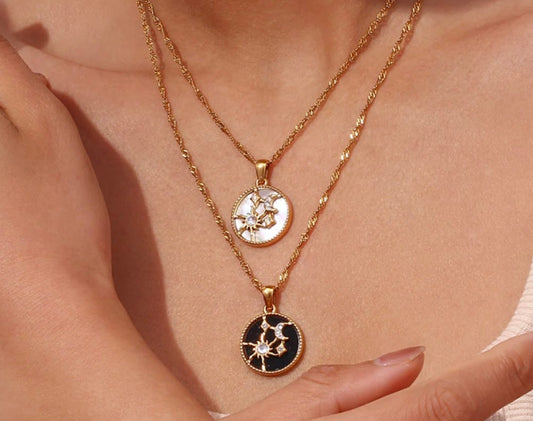Necklaces-Ashley's Sun & Moon