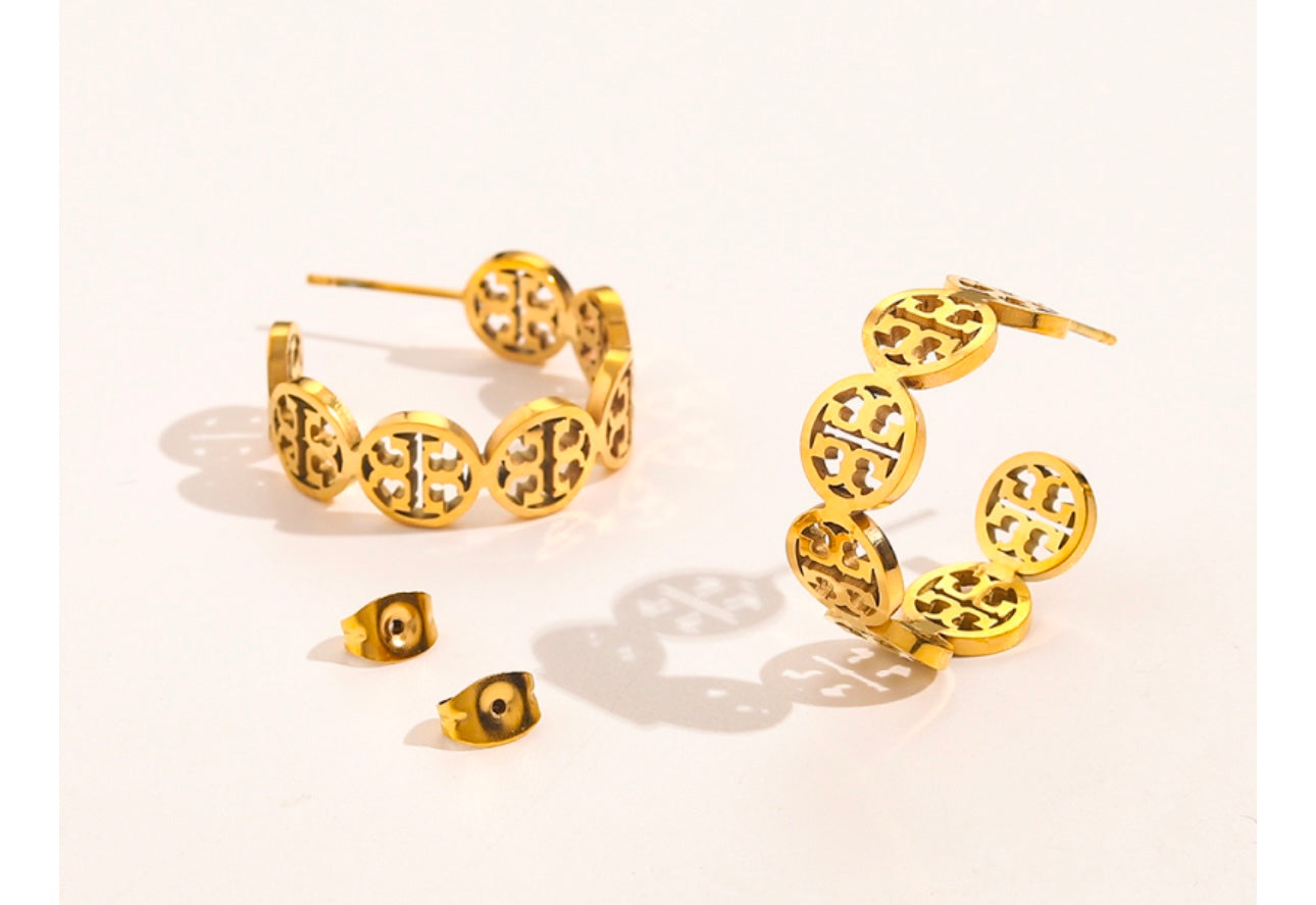 Holiday Collection-Gold Plated Earrings
