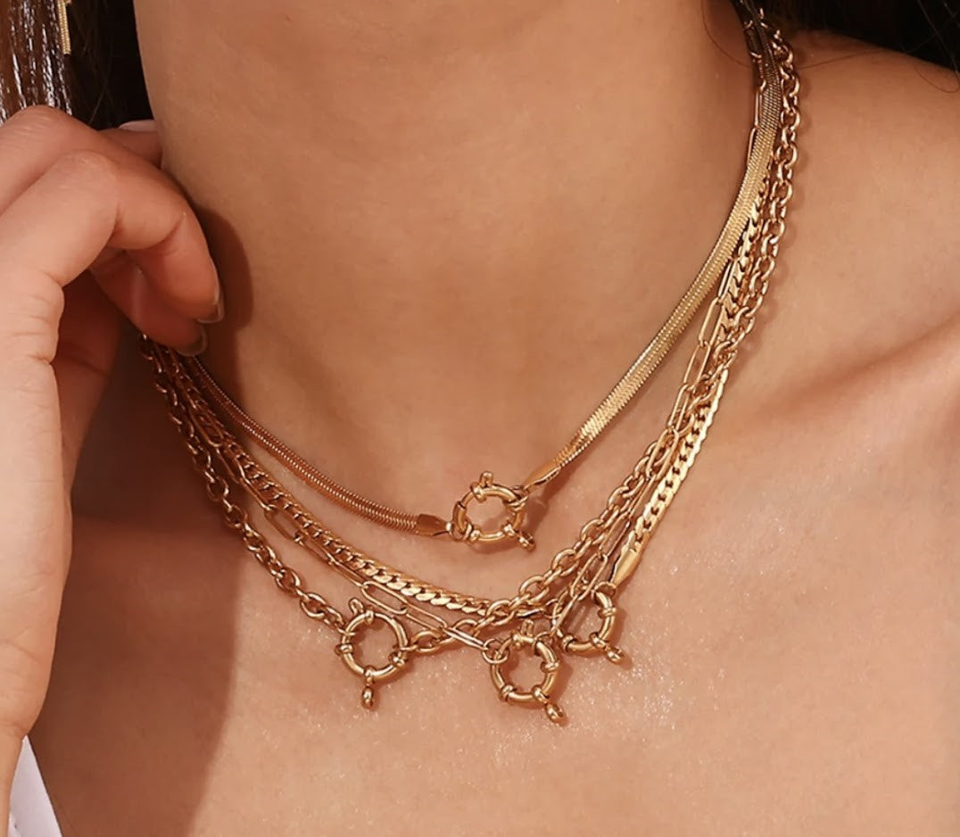 Necklaces-Gracie's Sailor Lock Necklaces