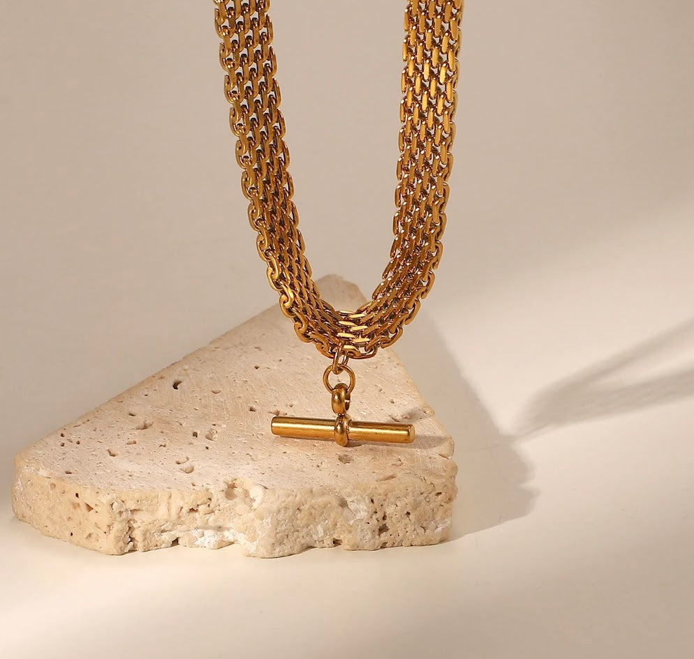Necklaces-Tina's Gold Plated Chain